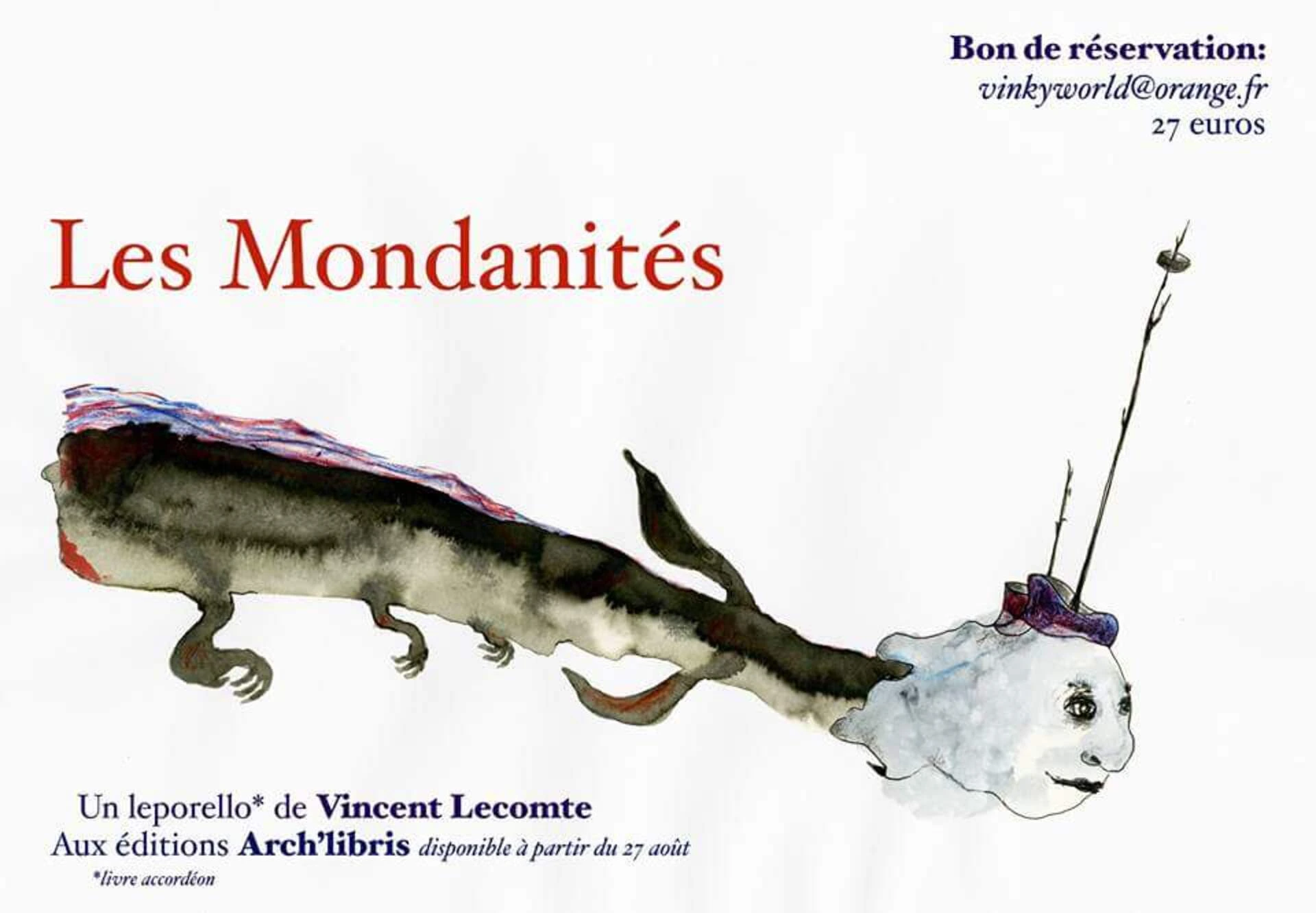 Affiche « Rétrospective II : les mondanités »